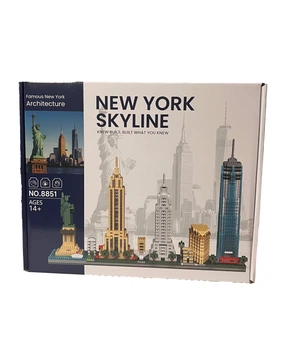 Конструктор Панорама Нью-Йорка (New York Skyline) — Famous Architecture 3240+ (PCS)