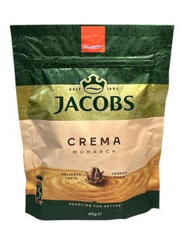 Кава Jacobs CREMA розчинна 60 г (1381)
