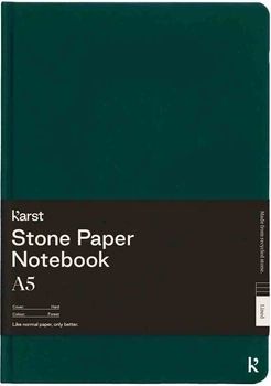 Записная книжка Karst Classic A5 14.8 x 21 см 144 страницы Лесной зеленый (754169025175)