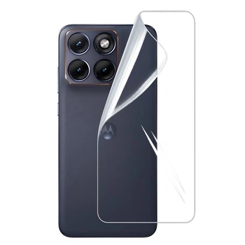 Гидрогелевая пленка Hydrogel Film для Motorola Edge 70 Fusion на заднюю панель, Transparent