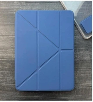 Чехол для iPad new 9.7" 2017-2018 Smart Case Clear со слотом для стилуса Blue синий (Айпад 9.7" 5 | 6 поколение)
