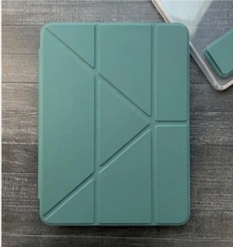 Чехол для iPad new 9.7" 2017-2018 Smart Case Clear со слотом для стилуса Green зеленый (Айпад 9.7" 5 | 6 поколение)