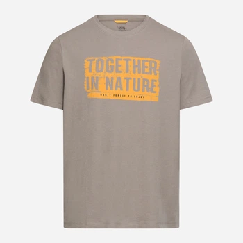 Футболка хлопковая длинная мужская Camel Active T-shirts 1/2 sleeves 40970F-7T94-06 M Серая (4063366207144)