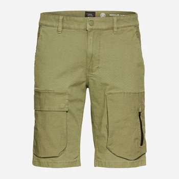 Шорти бавовняні короткі чоловічі Camel Active Shorts Cargo 496R60-5F80-34 Темні хакі (4064478983278)