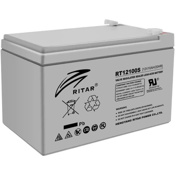 Аккумуляторная батарея к ИБП (UPS) Ritar AGM RT12100S, 12V-10Ah (RT12100S)