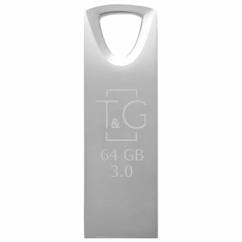Флеш-драйв USB 3.0 Flash Drive T&G 117 Metal Series 32GB (Серебряный) (250079)