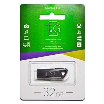 Флеш-драйв 3.0 USB Flash Drive T&G 114 Metal Series 32GB (Черный) (135989)