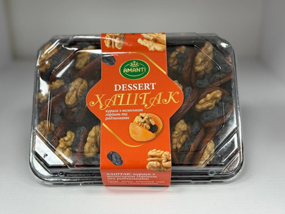 Хаштак курага с грецким орехом и изюмом Amanti 350 г