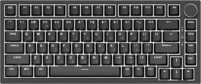 Клавіатура дротова Ajazz AK820 Red Switch USB-C Black (AK820-R-B)