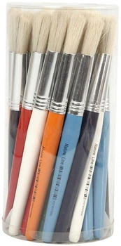 Zestaw pędzli Creativ Company Nature Line z krótką rączką 30 szt (5707167031971)