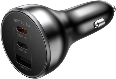 Автомобільний зарядний пристрій 4smarts VoltRoad Ultimate 160W Black (4252011909735)