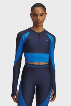 Кофта женские Under Armour Ua Hg Rib 1/4 Zip M Темно-синій 6003981-403