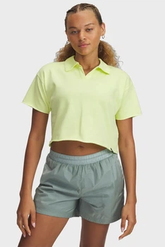 Футболка женская Under Armour Ua Icon Terry Polo M Жовтий 1389639-727