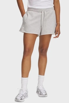 Шорты женские Under Armour Ua Rival Terry Short L Світло-сірий 1389657-011