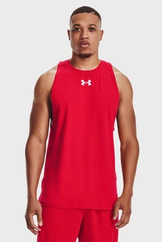 Майка мужская Under Armour Ua Baseline Cotton Tank M Червоний 1361901-600