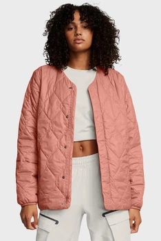 Куртка жіноча Under Armour Diamond Jacket XS Персиковий 1385857-696