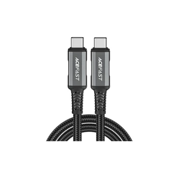 Дата кабель USB-C to USB-C 1.0m USB 4.0 240W audio/video - Acefast