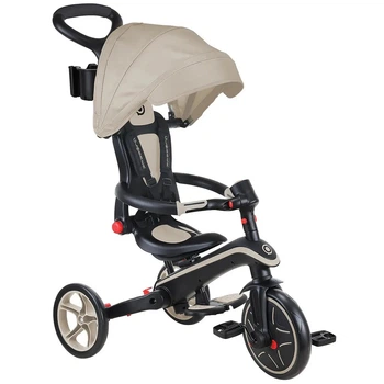 Детский велосипед Globber Explorer trike Foldable 4 в 1, пісочний
