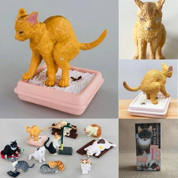 Колекційна фігурка домашній кіт, веселі коти, котик Neargo Collection Vol.4 Sweet Bandai кіт на горщику