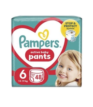 Подгузники-трусики Pampers 360* размер 6 (13-19 кг) 48 шт