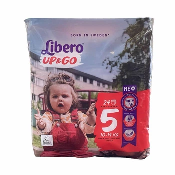 Підгузки-трусики Libero Up&Go 5 розмір (10-14 кг) 24 шт