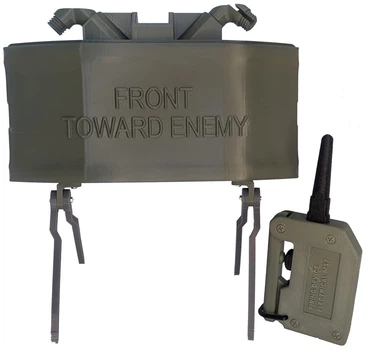 Противопихотная мина направленого действия «M18A1 CLAYMORE» с электродетонатором "М57" (макет)