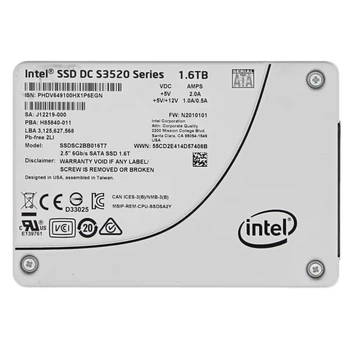 Накопитель SSD Intel DC S3520 1.6Tb SATA 2.5 (SSDSC2BB016T7) - Б/У