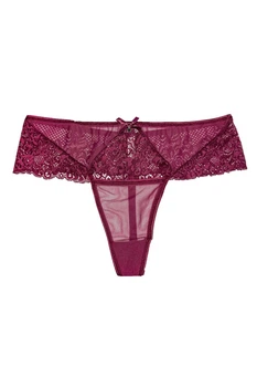 Трусики стринг Cottonhill 2/3(S/M) Бордовый (137714)