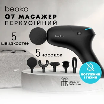 Перкуссионный массажер для тела Beoka Q7