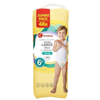 Підгузки Kruidvat skin protect розмір 6 + (16+ кг) 48 шт