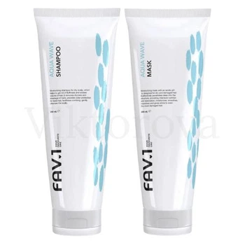 Набір для зволоження волосся FAV.1: Шампунь FAV.1 AQUA WAVE SHAMPOO 250 мл + Маска FAV.1 AQUA WAVE MASK 250 мл