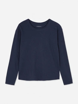 Лонгслів Primark темно-синій RUPQH289 2XL