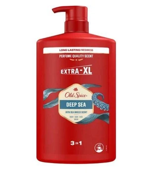Гель для душа + шампунь Old Spice Deep Sea 3в1 1л