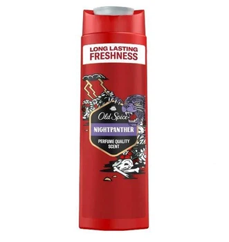 Гель для душу Old Spice та шампунь 2-в-1 Night Panther 400мл