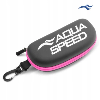 Чохол для окулярів Aqua Speed Goggle Case Чорний, Рожевий One Size (737-03)