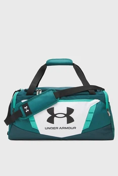 Сумка UA Undeniable 5.0 Duffle SM 40L Зелений, Білий 55 х 25,5 х 27 см (1369222-100)