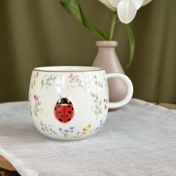 Чашка Easy Life Fancy Garden Ladybug 400 мл (111005435)