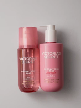 Набір Victoria's Secret Coconut Milk Rose парфумований лосьйон та спрей