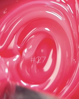 Гель-желе для нарощування Moon Full Jelly Builder Gel №27 напівпрозорий рожевий, 30 мл.