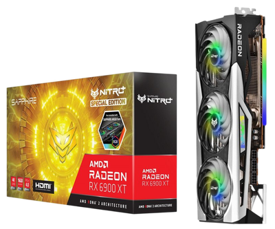 Відеокарта AMD Radeon RX 6900 XT 16GB Sapphire Nitro+ Special Edition (11308-03) Б/В