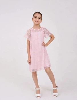Платье для девочки SMIL 120494-1 Нежно-розовый р.86