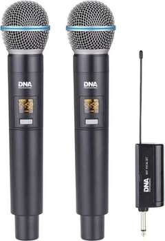 Bezprzewodowy system mikrofonowy DNA BAT DUAL VOCAL SET (5908249835238)