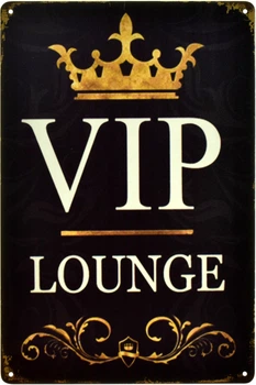 Металлическая табличка "VIP-зал" (ms-00461)