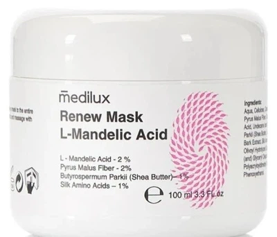 Маска-скраб з L-мигдальної кислотою Medilux Renew Mask L-Mandelic Acid 50 мл