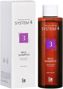 Шампунь для всех типов волос Sim Sensitive System 4 3 Mild Shampoo 250 мл