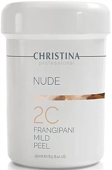 Пілінг із плюмерією для тіла крок 2C Christina Nude Frangipani Mild Peel Step 2C 250 мл