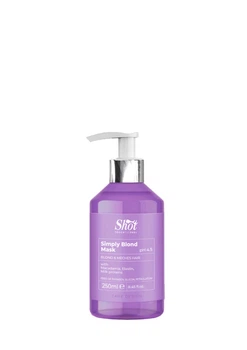 Маска для осветленных и мелированных волос Shot Simply Blond Mashera Mask 250 мл