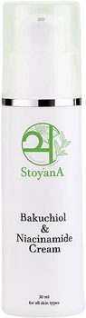 Ночной крем с Бакучиолом и Ниацинамидом StoyanA Night cream Bakuchiol 30 мл
