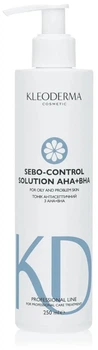 Тоник Антисептический АНА + ВНА KleoDerma Sebo-Control Solution АНА + ВНА 250 мл