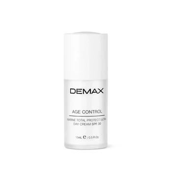 Дневной защитный крем SPF 30 с морскими водорослями Demax Age Control Marine Total Protect Ultra Day Cream SPF 30 15 15 мл
